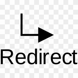 File - Redirect Arrow - Svg - Redirect, HD Png Download