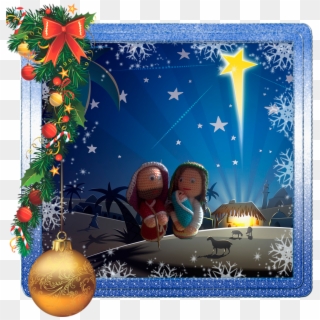 Feliz Navidad Y Prospero Año Nuevo - Stjerne Skinner I Nat, HD Png Download