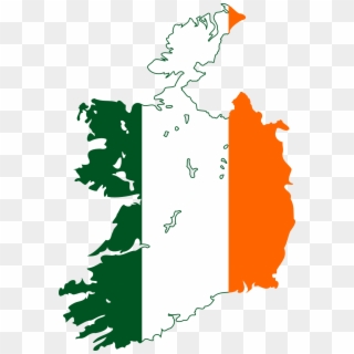 Ireland Stub Saint Patricks Day Irish 999px 104 - Ireland Flag With Coat Of Arms, HD Png Download