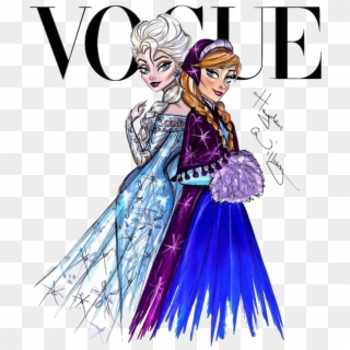 Princesas Png Diy Posters - Elsa Vogue, Transparent Png