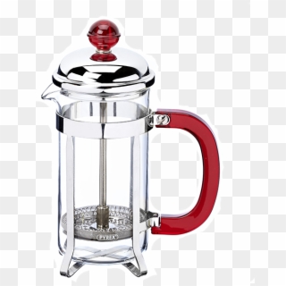 Bistrot Red Tea Maker - French Press, HD Png Download