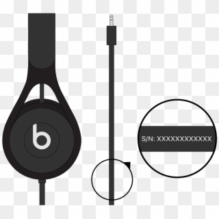 Check The Attached Cable - Beats Ep Serial Number, HD Png Download