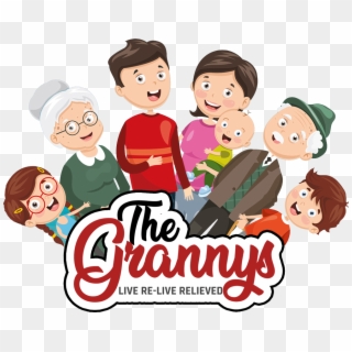 The Granny Aims To Help People Build And Secure Someone's - Cartoon, HD Png Download