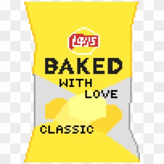 Lay's Classic Potato Chips - 8 Bit, HD Png Download