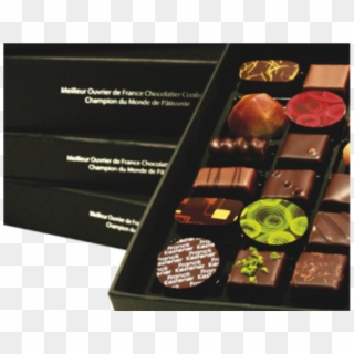Chocolate-covered Strawberries, Chocolates, Macarons - Franck Kestener Chocolat, HD Png Download