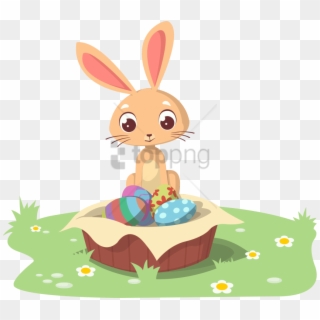 Easter Bunny Bunny Illustration Png Image With Transparent - Bunny Easter, Png Download