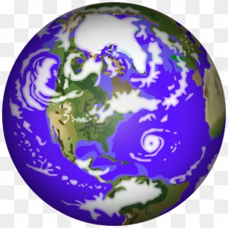 Planet Earth Clipart Climatologist - Earth Clipart Free, HD Png Download