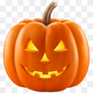 Scary Pumpkin For Halloween, HD Png Download