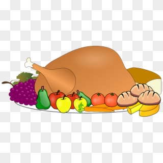 Turkey Food Png - Thanksgiving Clip Art Free, Transparent Png