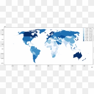 This Is Pretty Nice Already, But Before Publishing - Globe Map Robinson Projection Vector, HD Png Download