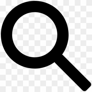 Search Zoom Magnifier Magnifying Glass Comments - Search Icon Black Png, Transparent Png