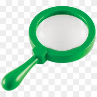 Objects - Green Magnifying Glass, HD Png Download