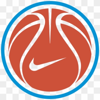 Nike Logo Png Transparent - Blue Nike Basketball Logo, Png Download