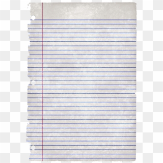 Download Ruled Grunge Paper Png Image - Old Paper With Lines, Transparent Png