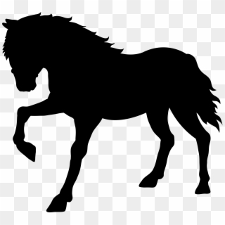Horse Png Silhouette - Horse Silhouette Transparent, Png Download