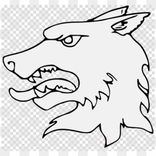 Haraldic Wolf Png Clipart Dog Wolves In Heraldry Snout - Birds Eye View Of A Rose, Transparent Png