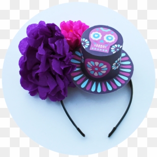 Easy Day Of The Dead Paper Flowers - Calavera, HD Png Download