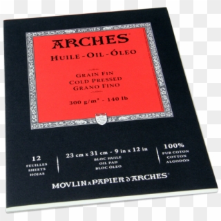 Bloc Arches Huile - Papier Huile Arches, HD Png Download