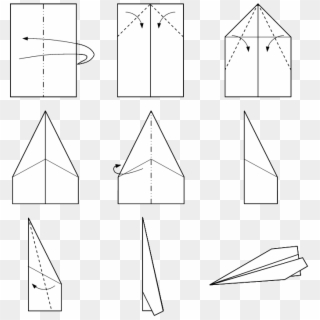 Make A Easy Paper Plane, HD Png Download