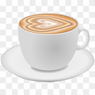 Coffee With Heart Png Clip Art Image, Transparent Png