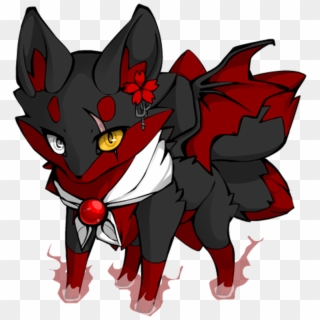 Demon Devil Wolf , Png Download - Demon Fox, Transparent Png