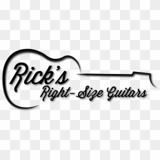 Rick's Right-size Guitars - Guitar Logo Png, Transparent Png