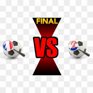 Fifa World Cup 2018 Final Match France Vs Croatia Png - England V Croatia 2018, Transparent Png