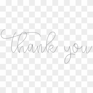 Thankyou - Calligraphy, HD Png Download