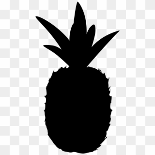 Pineapple Silhouette Png - Pineapple Shape Png, Transparent Png
