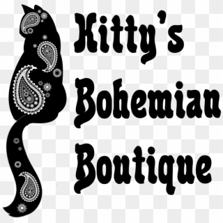 Kitty's Bohemian Boutique - Illustration, HD Png Download