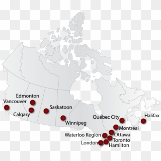 Picture - Population In Major Canadian Cities, HD Png Download