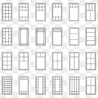 Samples Of Grill Patterns Available - Monochrome, HD Png Download