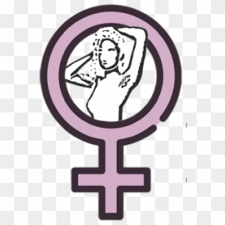 #feminismo #feminista #simbolo #symbol #feminist - Feminist Symbol, HD Png Download