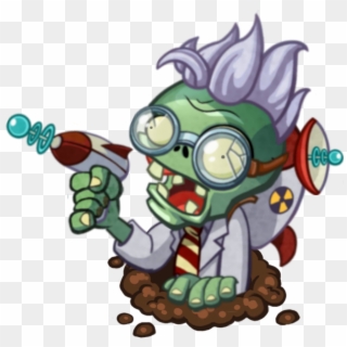 Electricity Clipart Mad Scientist - Pvz Heroes Scientist, HD Png Download