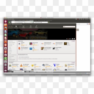 How Do I Get An Extended Title Bar In Ubuntu Unity - Unity Title Bar, HD Png Download