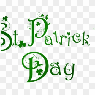 Patrick`s Day Clipart Border - St Patricks Day Word, HD Png Download