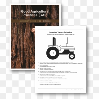 Worker Training Guide Dark Fired - Tractor, HD Png Download