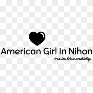 American Girl In Nihon Logo Black Format=1500w, HD Png Download