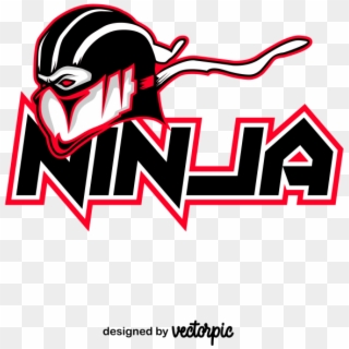 Ninja Logo Vector , Png Download, Transparent Png