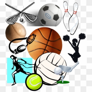 School Sports Clipart - High School Sports Graphic, HD Png Download