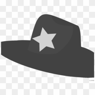 Cowboy Hat Clipart Scarecrow Hat - Cowboy Hat Clipart Transparent Background, HD Png Download