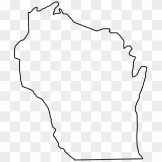 Wisconsin State Outline, HD Png Download