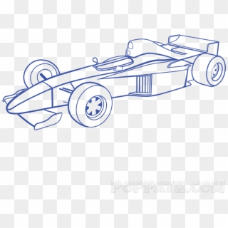 Charming Formula 1 Car Outline Race Cars Drawing At Draw Formula 1 Car Hd Png Download 1000x1000 5909107 Pngfind