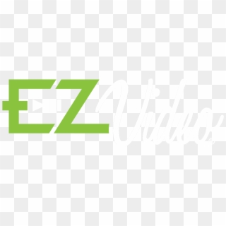 Ezvideo Logo White - Sign, HD Png Download