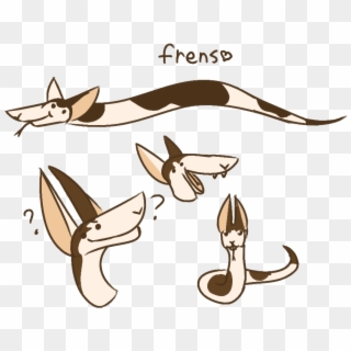 Frens Show The Exemplary Traits Of Having Long Snoot - Cartoon, HD Png Download