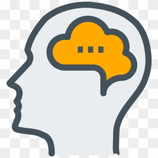Aprendizaje Personal - Thinking Head Icon, HD Png Download