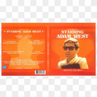 Starring Adam West Bluray - Orange, HD Png Download