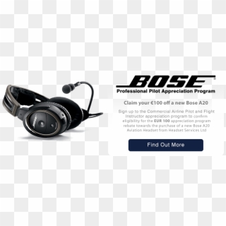 Bose A20 Headset - Bose, HD Png Download