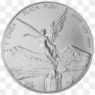 Silver Libertad - Coin, HD Png Download