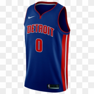 Jersey Nike Nba Detroit Pistons Andre Drummond - Sports Jersey, HD Png Download